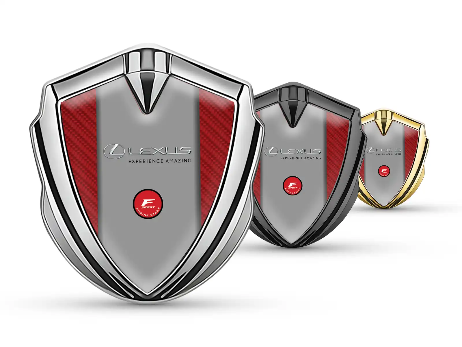 Lexus Metall Emblem Abzeichen High-End Design Drift Look
